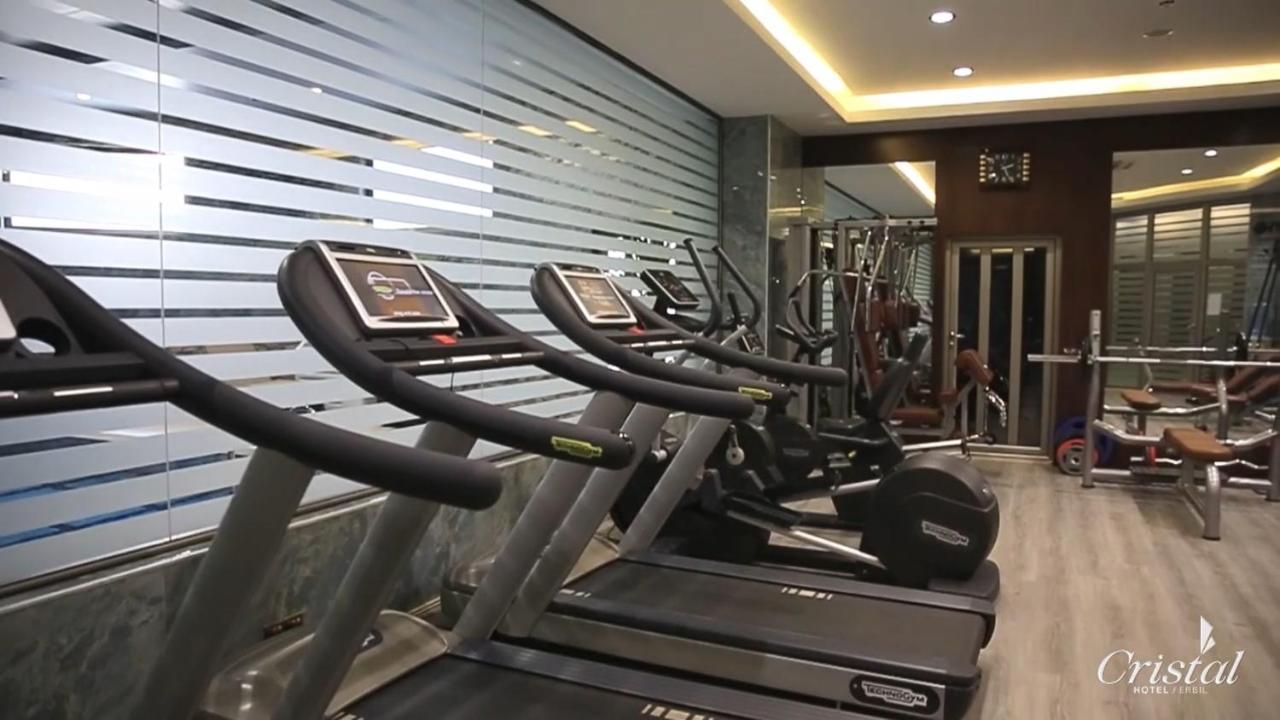 Cristal Erbil Hotel מראה חיצוני תמונה The gym at the hotel