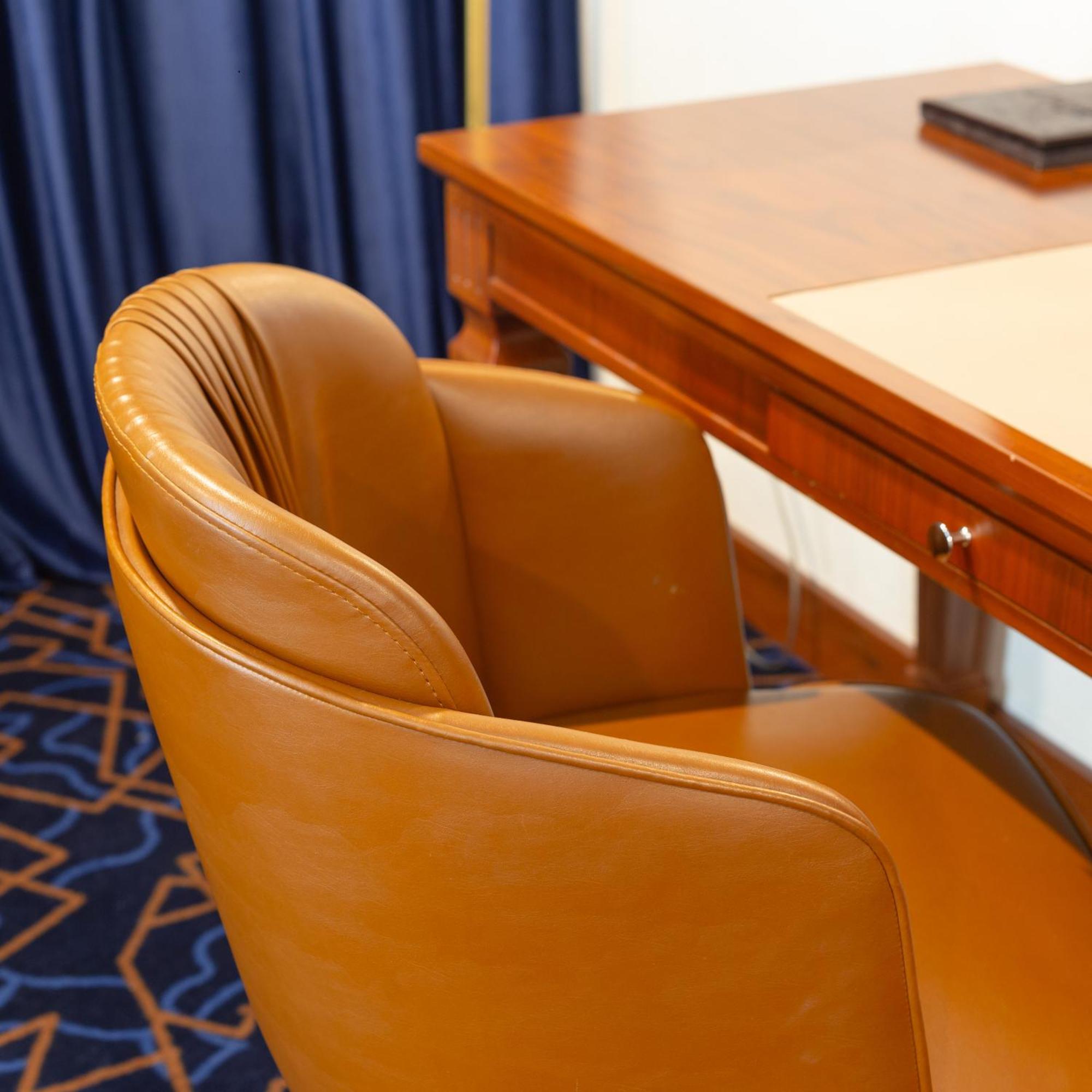 Cristal Erbil Hotel מראה חיצוני תמונה A leather chair